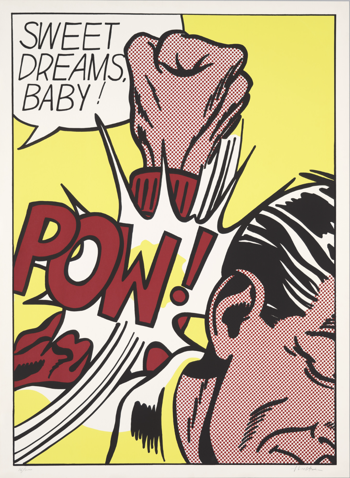 Roy Lichtenstein, Sweet Dreams, Baby! (1965)