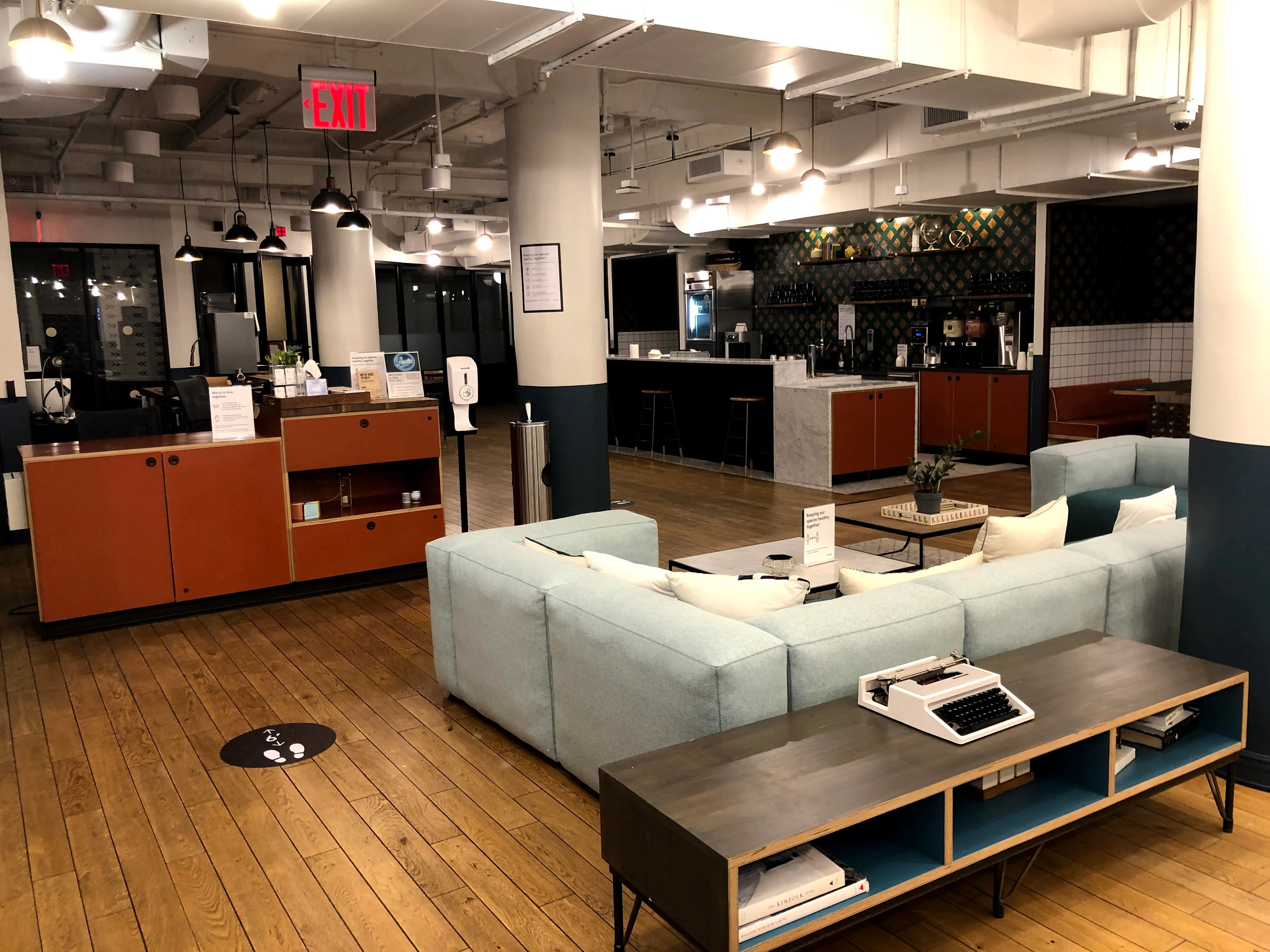 My last WeWork visit. Union Square, 33 Irving Pl., Manhattan